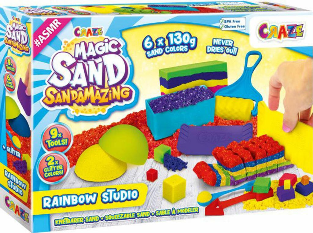 Spin Master - Kinetic Sand - Regenbogen Mix Set' kaufen - Spielwaren