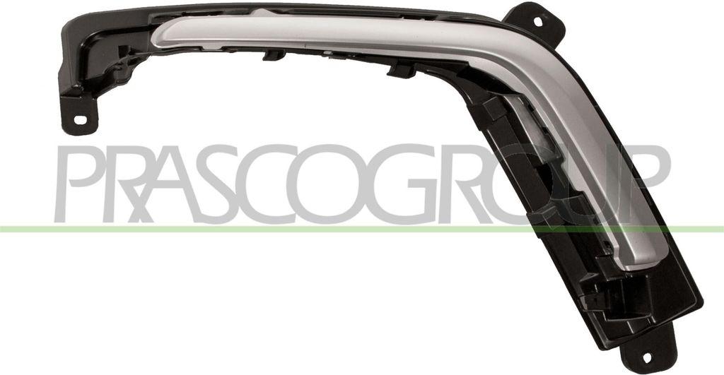 PRASCO Zierleiste Stoßfänger Vorne Rechts passend für PEUGEOT 308 SW I (4E, 4H) 308 I Schrägheck (4A, 4C)