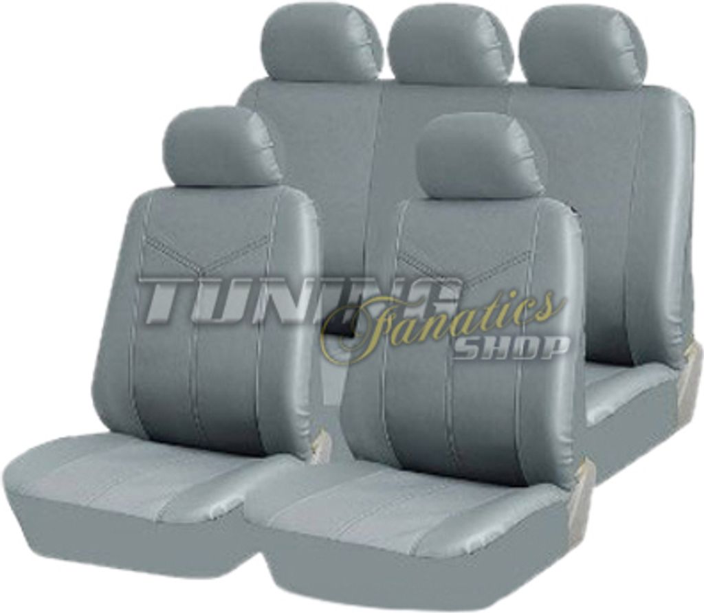 Premium coprisedile in Pelle finta coprisedile per auto SET Immagine del prodotto 