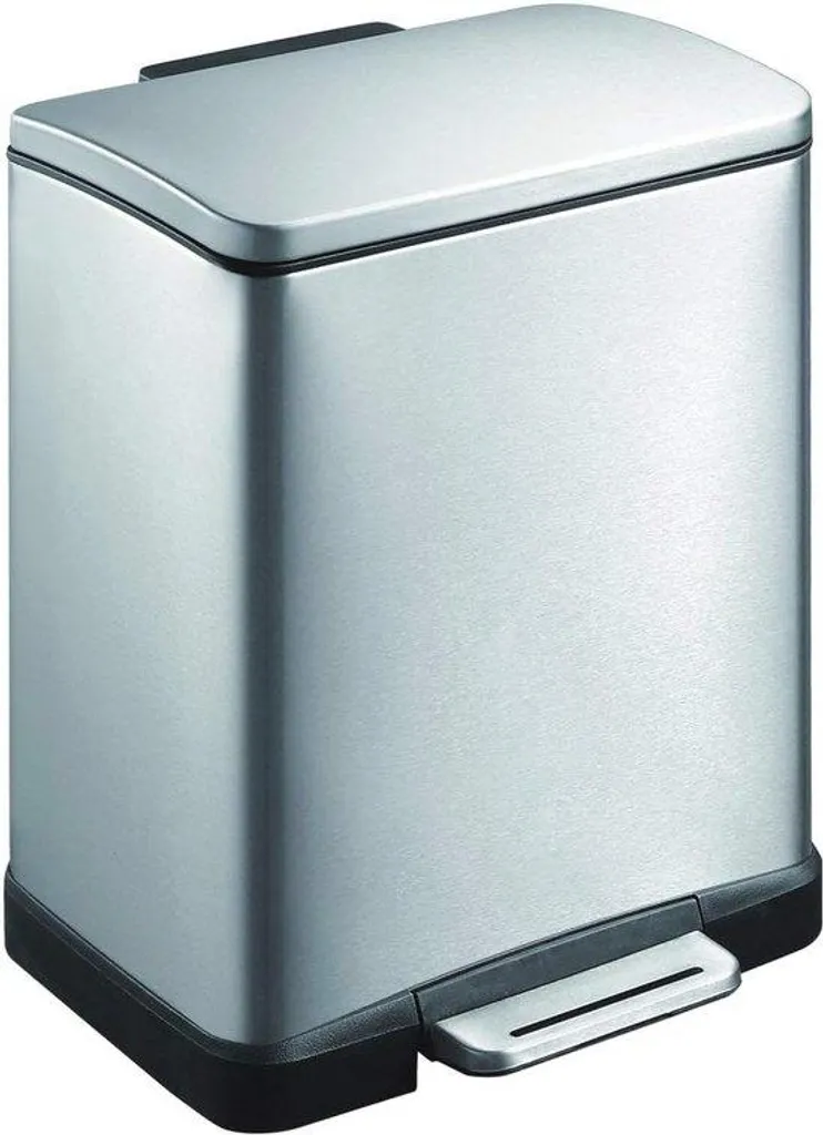 Poubelle inox mat 12L : finissez-en avec les traces de doigts sales