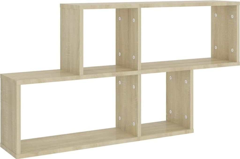 vidaXL Nástěnná police Sonoma Oak 100x18x53 cm výrobek ze Obrázek produktu 
