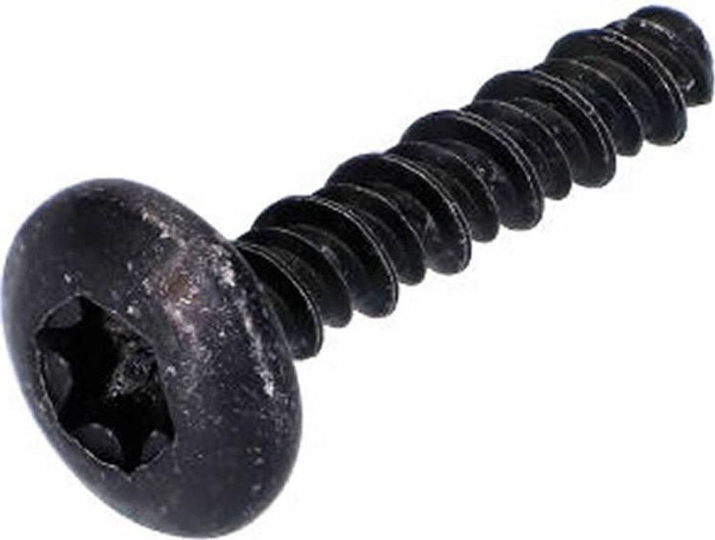 Blechschraube Piaggio, schwarz, 4,0x22,3 mm, CM180702
