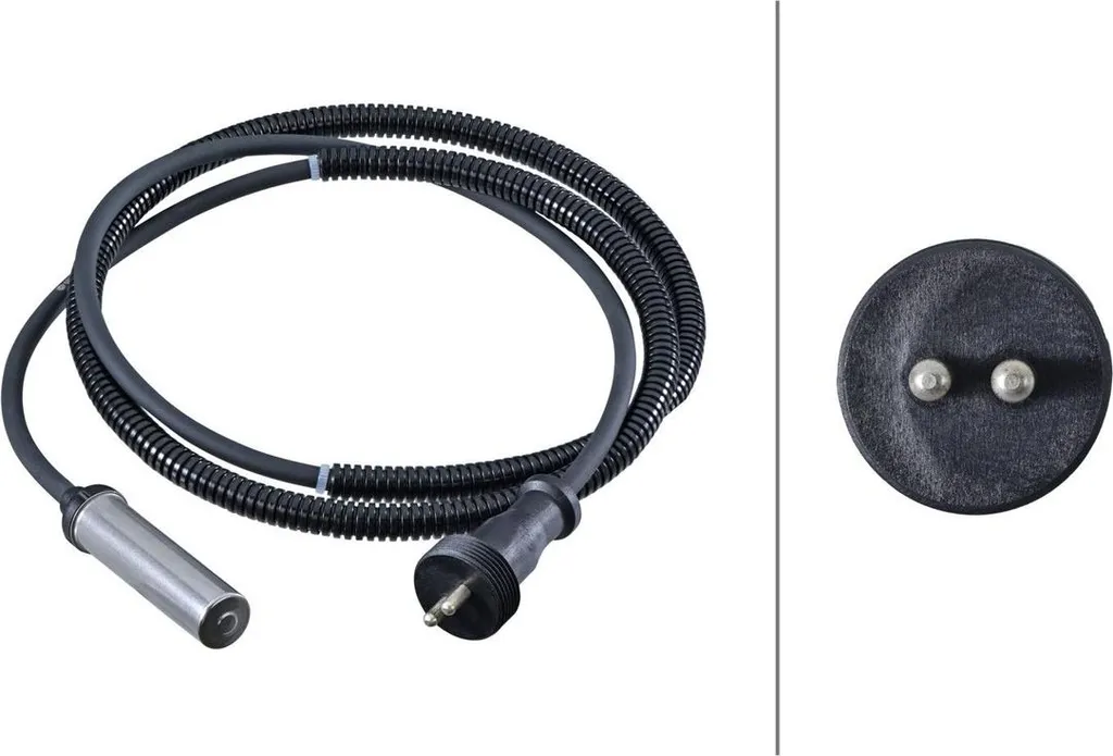 Capteur ABS de roue HELLA pour bus MERCEDES-BENZ O, câble long 1440mm