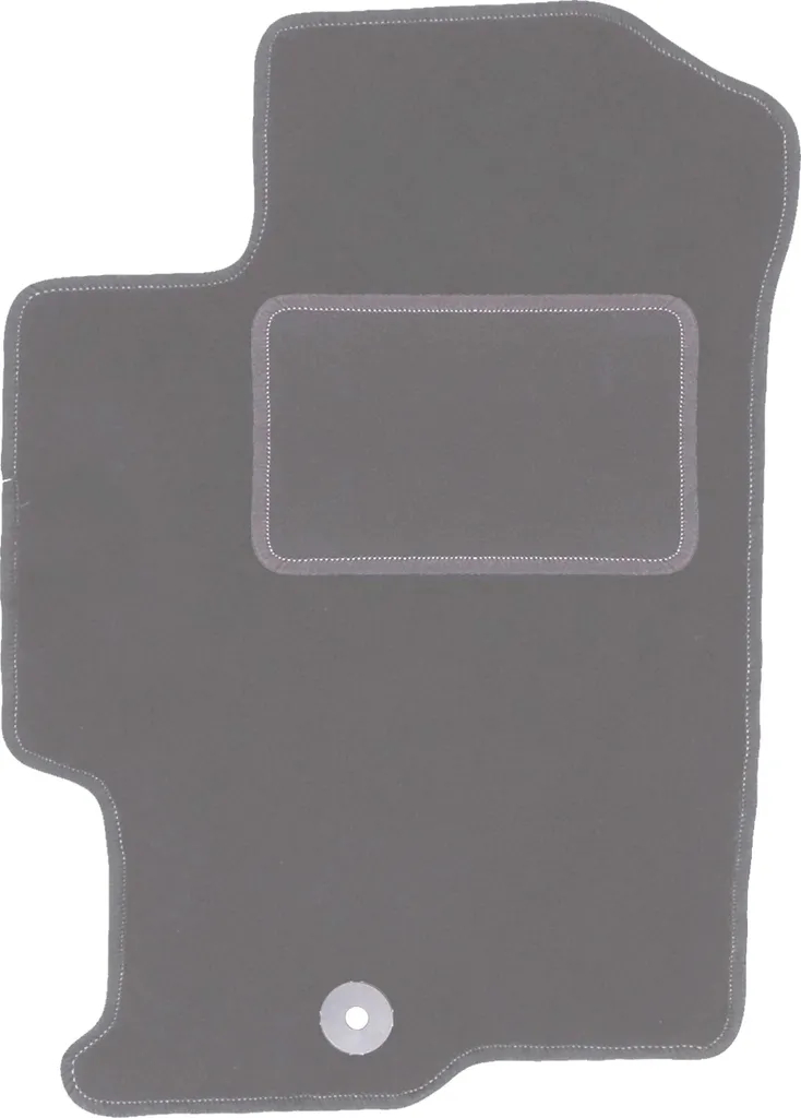 Tappetino Guida Mazda 6 GG GY 02-07 Velluto Grafite con Clip