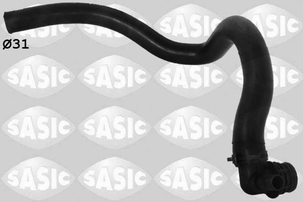 SASIC Kühlerschlauch Wasserschlauch passend für PEUGEOT 406 (8B) 3400126