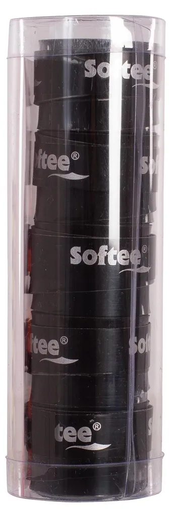 Surgrip Padel et Tennis Softee Tech Noir - Pack de 5 pour une Prise Stable
