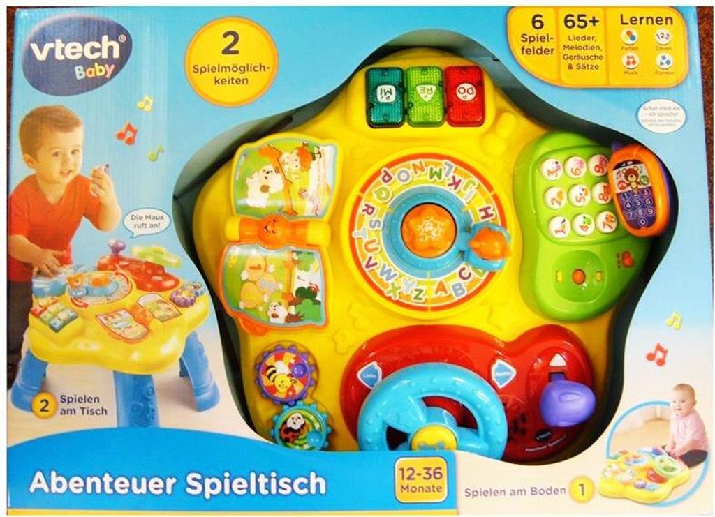 Vtech Abenteuer Spieltisch