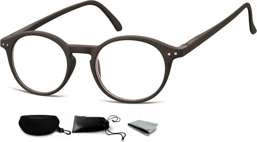 Occhiali da Lettura Marroni Montana +100 Filtro Luce Blu Chic