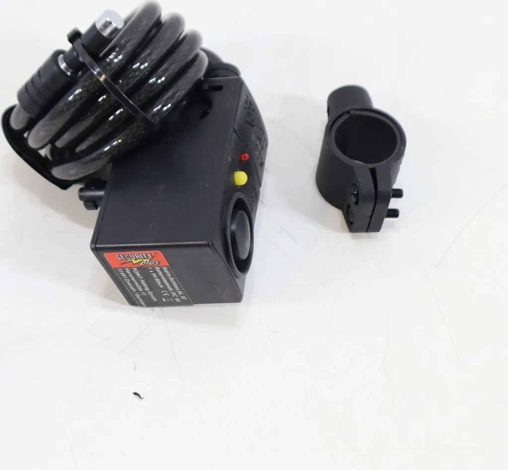 Serrure alarme 110dB avec capteur de vibration et anse en acier trempé - 3