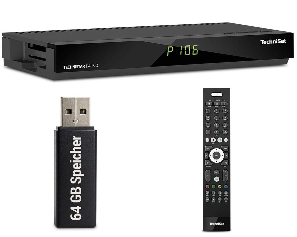TechniSat TECHNISTAR K4 ISIO - Kabelreceiver Quattro-Tuner Produktbild 