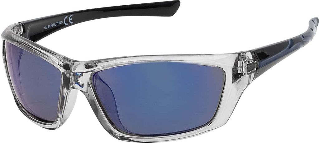 Damen Sonnenbrille Designer UVCE Protection Modern Urlaub Sommer Strand 30505 Blau