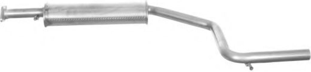 VEGAZ FS-557 Mittelschalldämpfer Schalldämpfer für FORD MONDEO III Kombi (BWY) MONDEO III (B5Y) MONDEO III Stufenheck (B4Y)