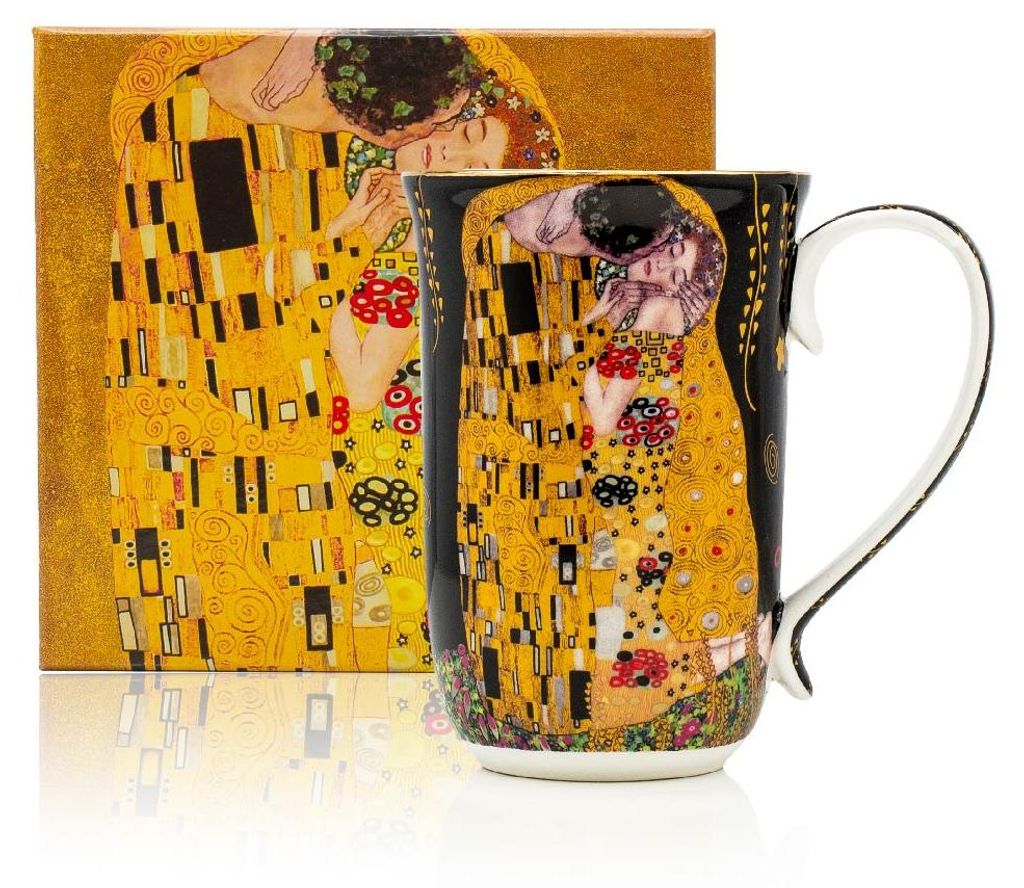 Home Elements Mug 400 ml, Klimt Kiss dark Image du produit 