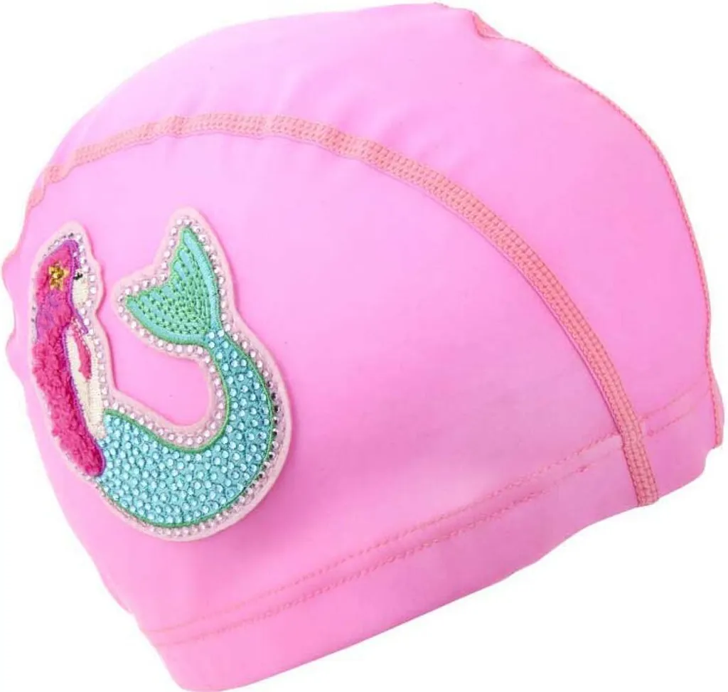 Bling2O bonnet de bain sirène coloré pour enfant avec paillettes fun
