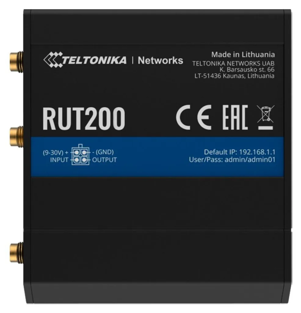 Routeur 4G Teltonika RUT200 : Solution aux Coupures Internet WiFi