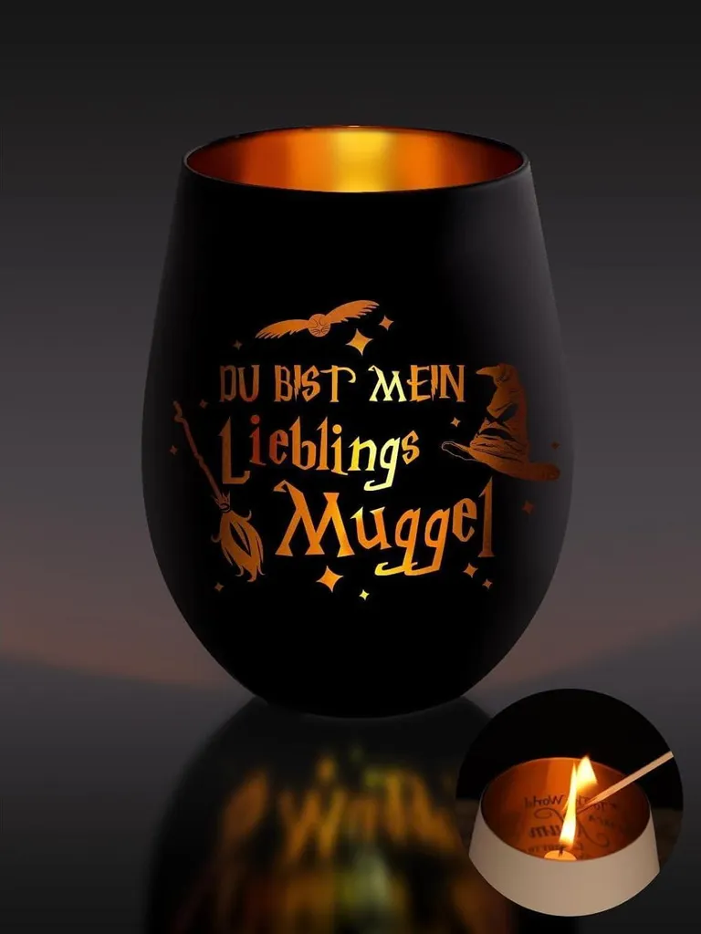 Idée cadeau Noël : photophore en verre gravé pour intérieur cosy