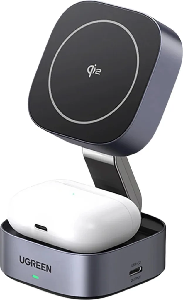 Ugreen W702 Caricatore Wireless Magnetico: Sicurezza e Ordine a Casa