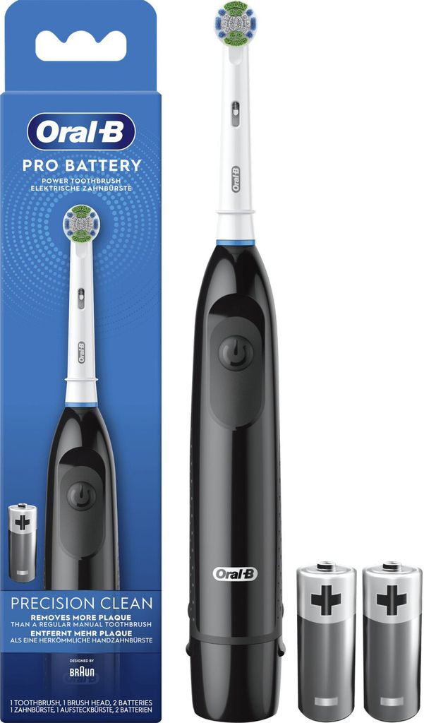 Spazzolino a batteria Oral-B per adulti nero Immagine del prodotto 