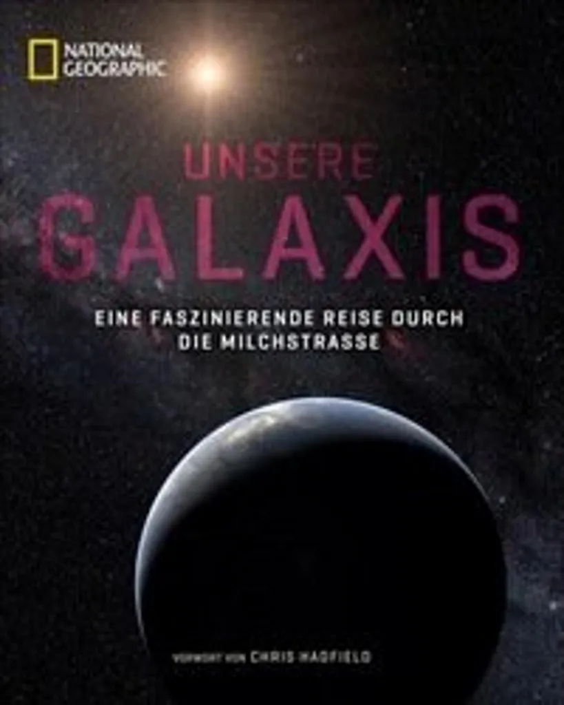 Tableau Galaxie Unsere Galaxis - Impression sur Toile XXL 120x80 cm