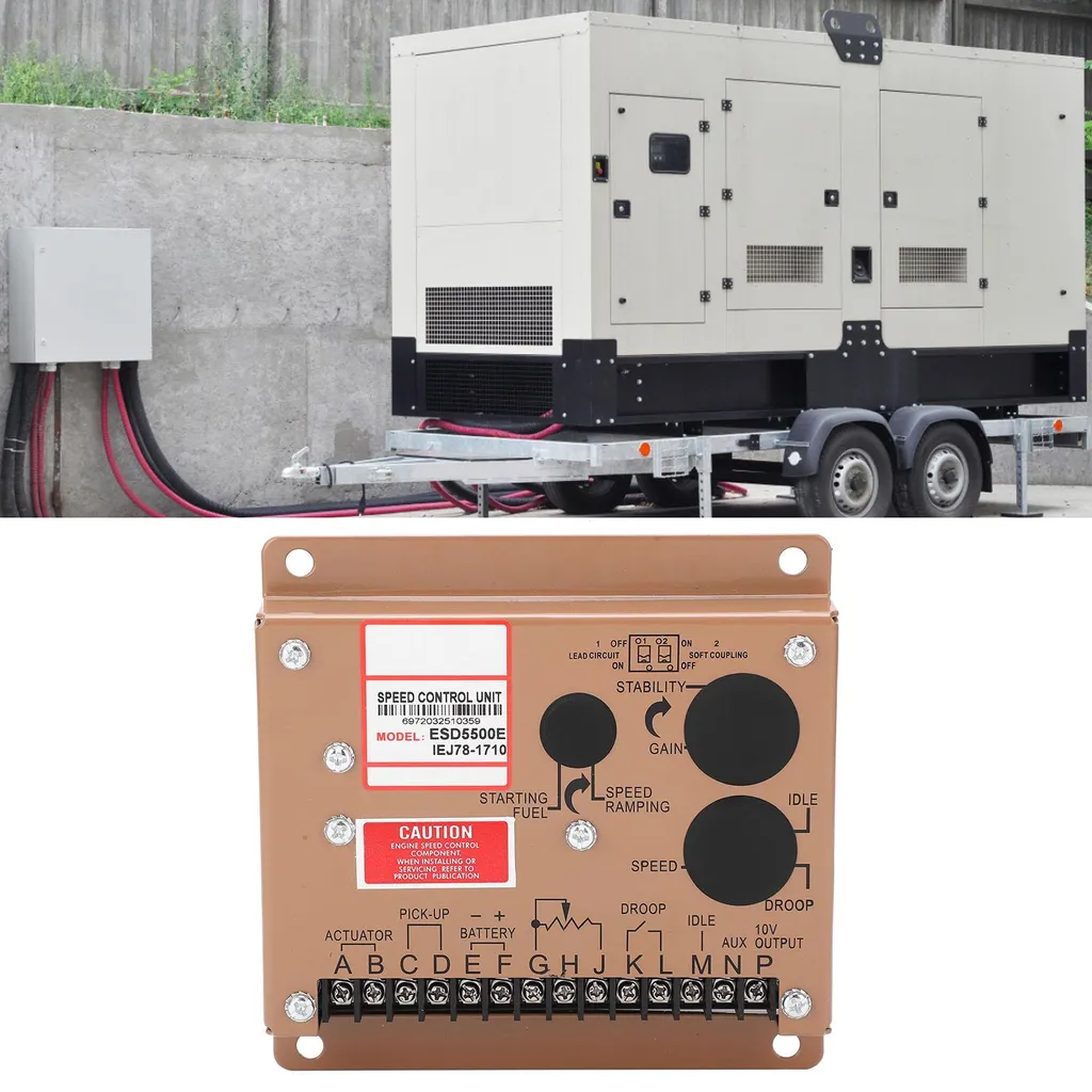 Régulateur moteur ESD5500E 12V/24V avec contrôle de vitesse ajustable - 5
