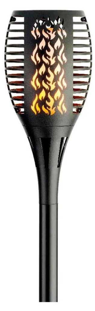 Borne Solaire Effet Feu éclairage Décoratif Solaire Flamme Image du produit 