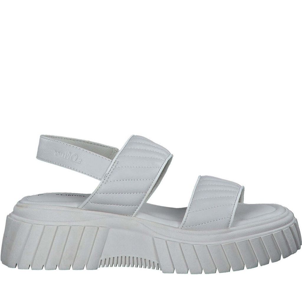 s.Oliver Damen Klassische Sandalen 5-28705-20 400 Farbe: Produktbild 