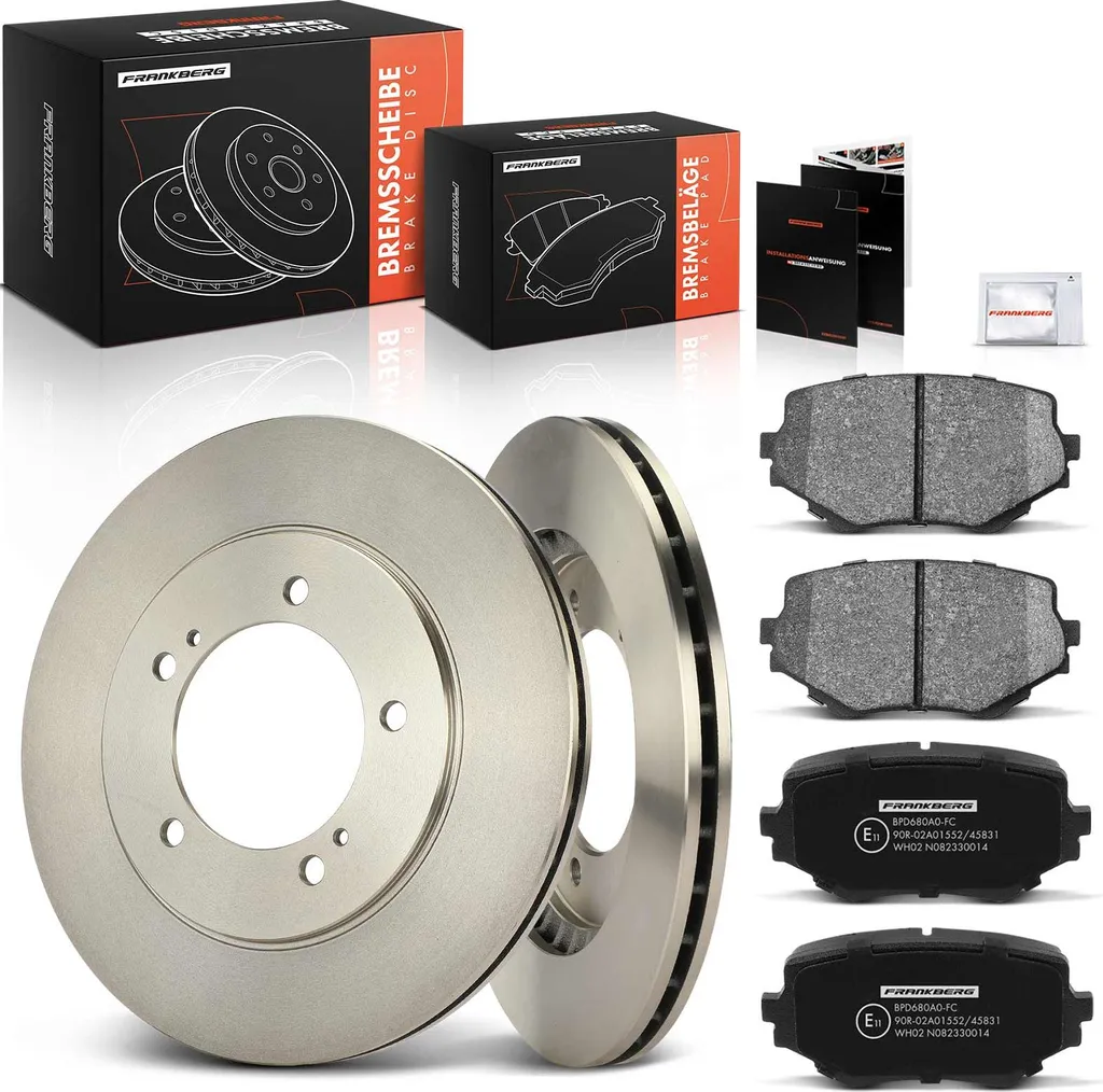 Kit Freins Avant Suzuki Grand Vitara I VUS 1 - Disques Plaquettes Frank