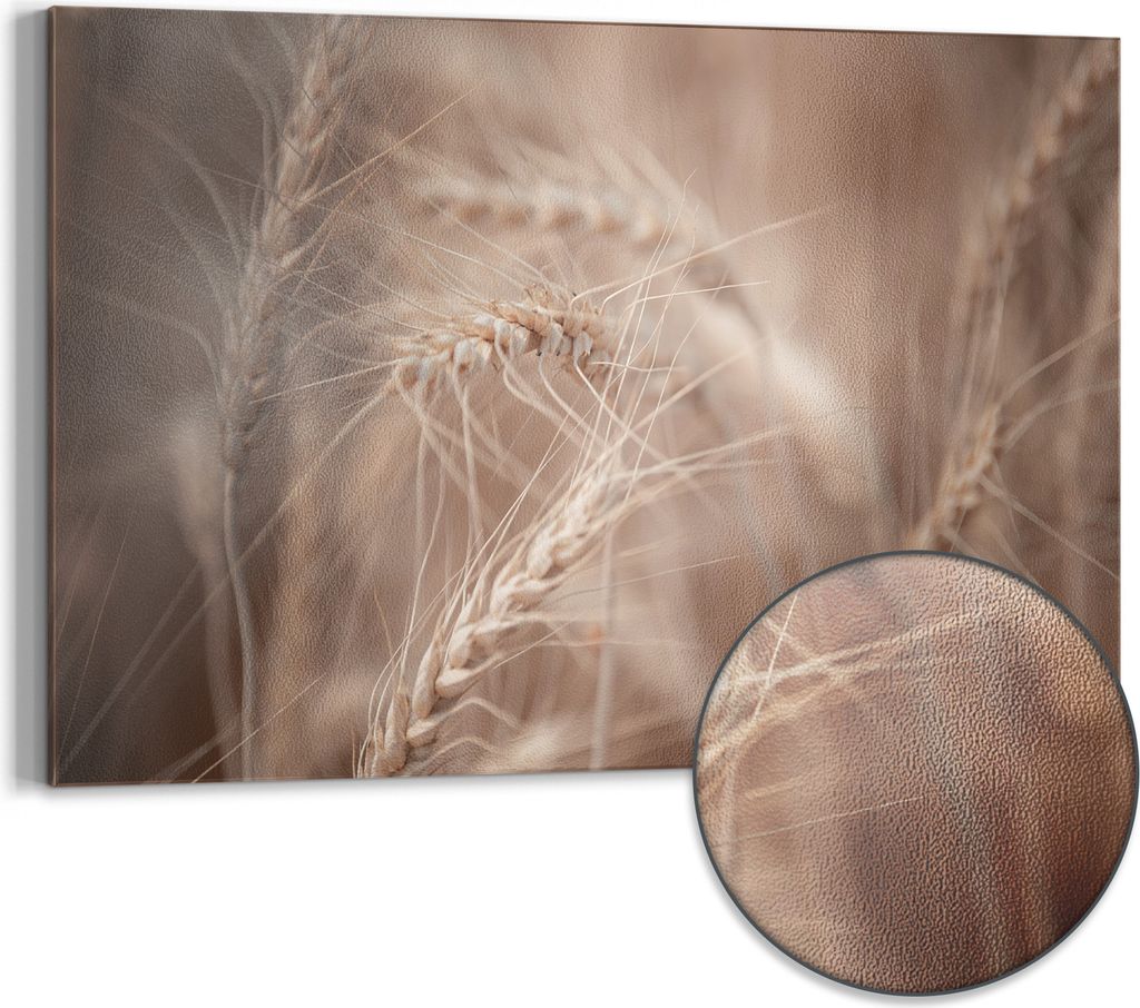 DEQORI Magnettafel Metall 60x40 cm 'Natürliche Fülle' Whiteboard Pinnwand Magnetboard Büro
