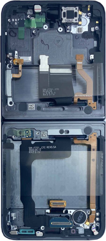Samsung LCD Display für Galaxy Z Flip4 5G + Touch + Rahmen Produktbild 2