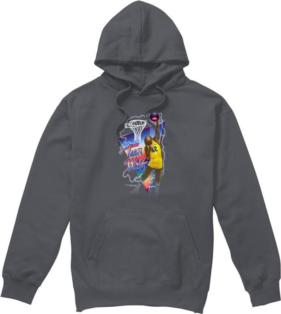 Teen Wolf - Kapuzenpullover für Herren/Damen Uni TV27608 (M) (Holzkohle)