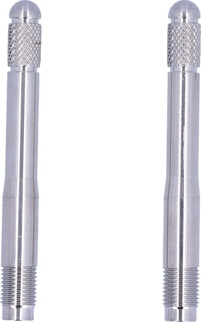 2pcs Wheel Bolder -Ausrichtungsstifte Montagehandbuch M14 x 1,5 Fadenstahlwerkzeug