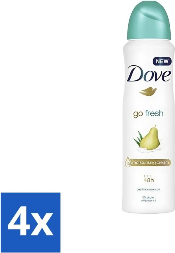 Déodorant Anti-transpirant Dove Go Fresh Poire & Aloe Vera - Format 250ml