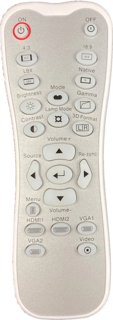 Télécommande OPTOMA BR-3067B d'origine pour salle de conférence pro