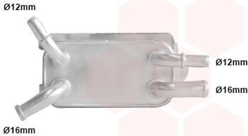 Refroidisseur d'huile moteur pour entretien Ford Focus 2 et Volvo V50 545
