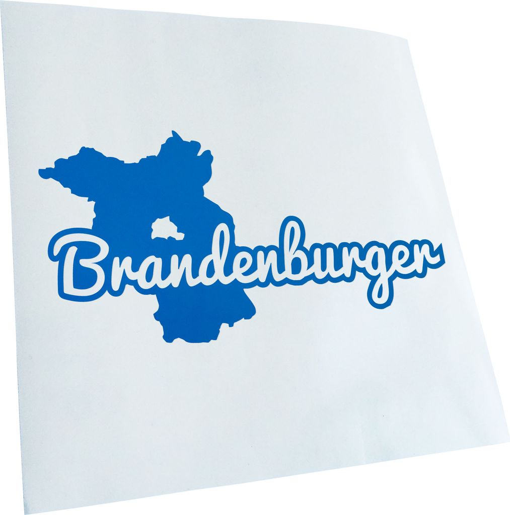 Kiwistar - Autoaufkleber - Brandenburger herkunft - Neonpink - 20x10cm - Aufkleber für Auto, Laptop, Fahrrad, LKW, Motorrad mehrfarbig JDM Decal R...