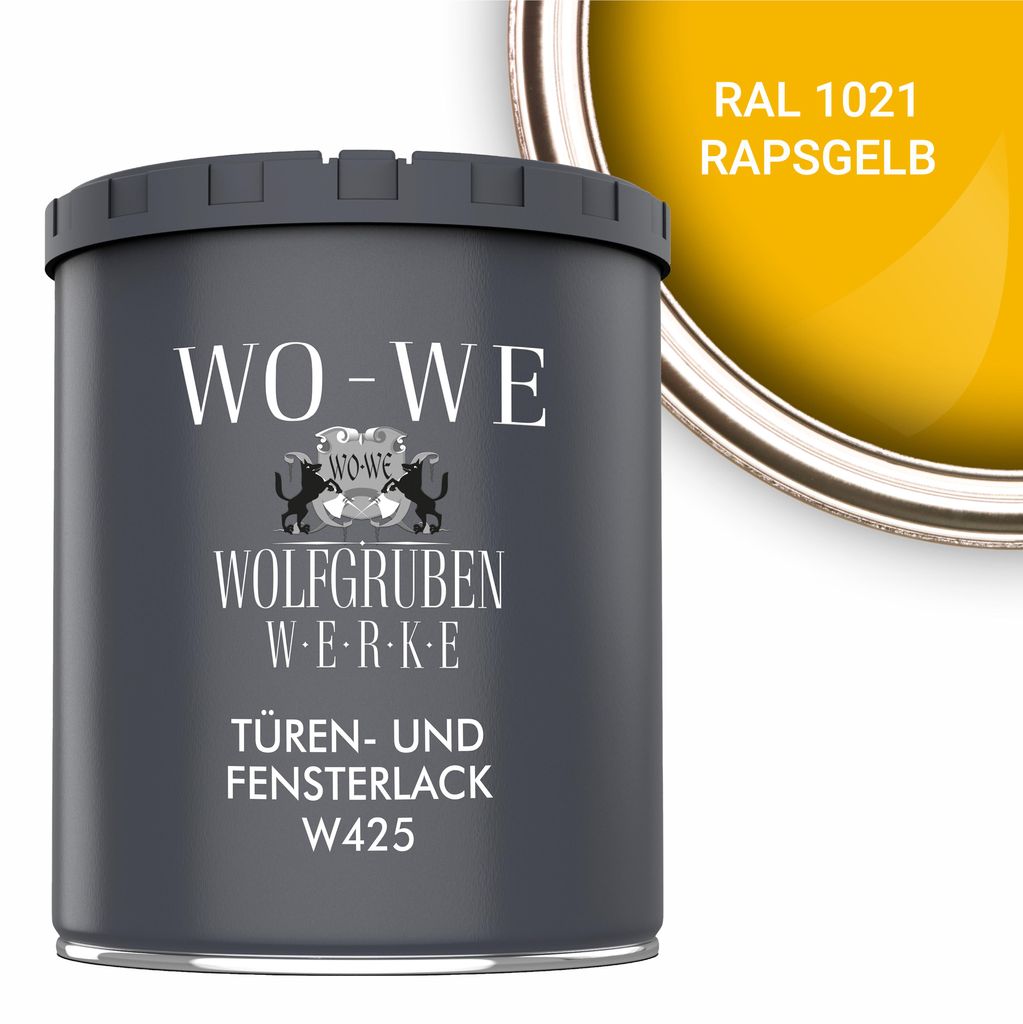 Türen und Fensterlack 3in1 Türenlack Klarlack Holzfenster Produktbild 