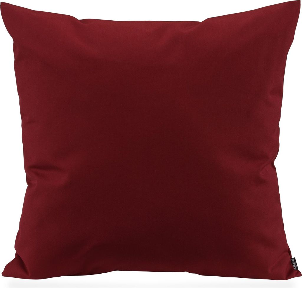 H.O.C.K. Classic Uni Outdoor Kissen 70x70cm bordeaux granate col. 11