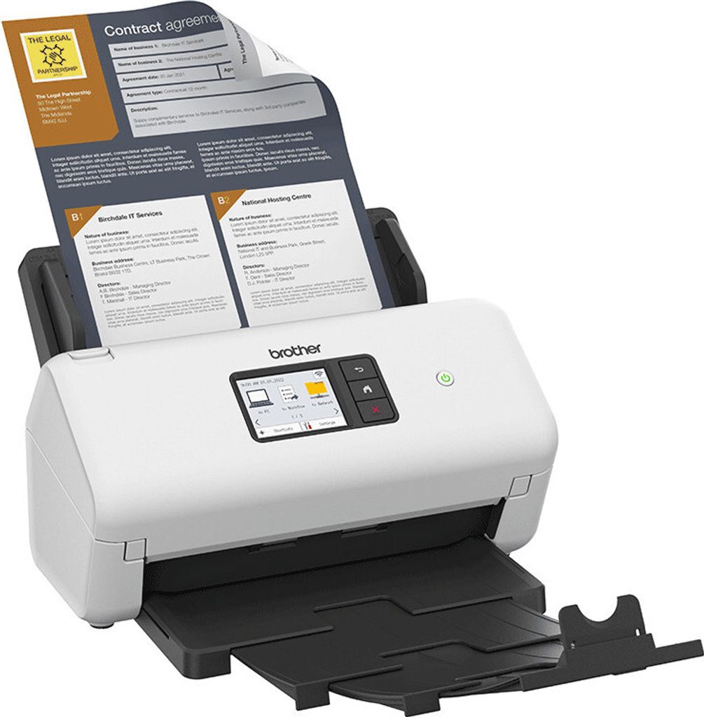 brother ADS-4500W Dokumentenscanner Produktbild 5