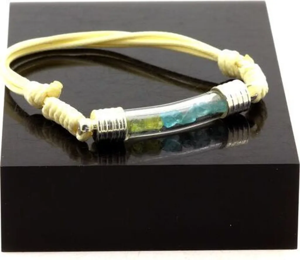 Bracelet Péridot et Apatite de Paraïba : Éclat Naturel sans Irritation
