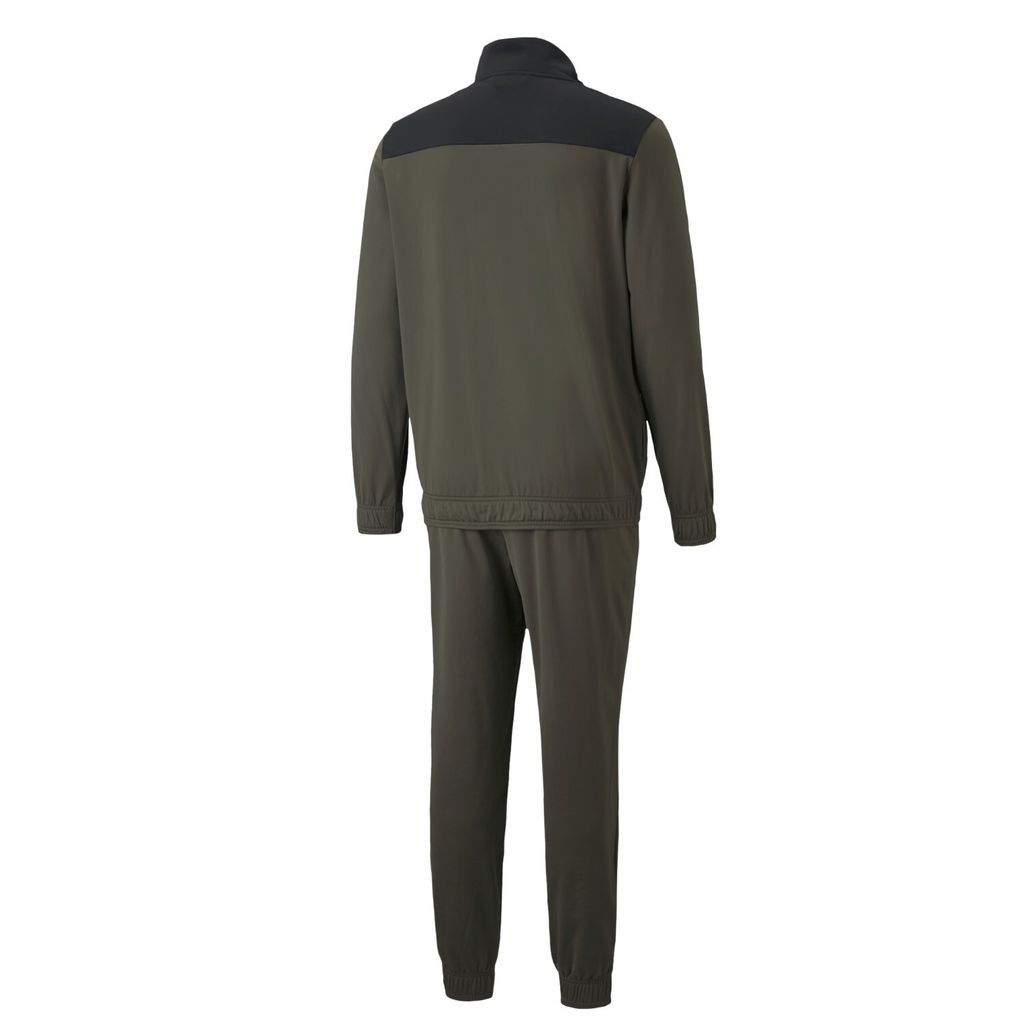 Puma Trainingsanzug Herren Colorblock, Größe:S, Farbe:Olive