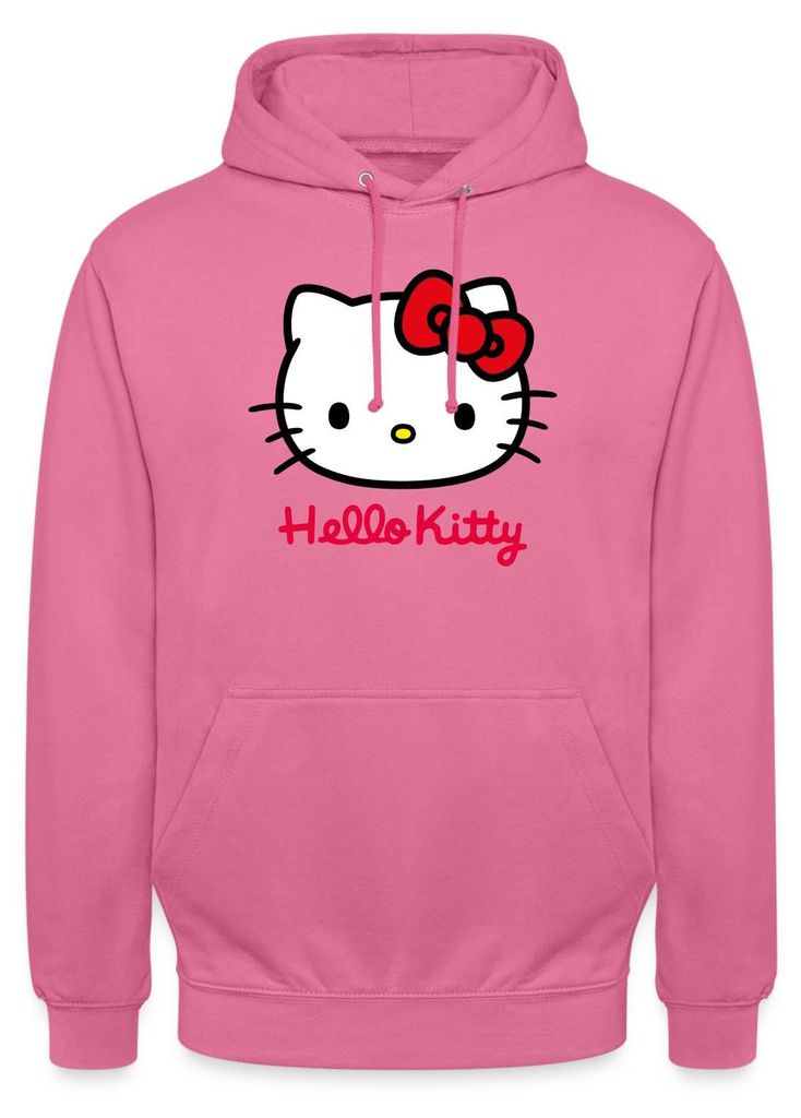 Spreadshirt Hello Kitty Klassisch Mit Schriftzug Uni Produktbild 