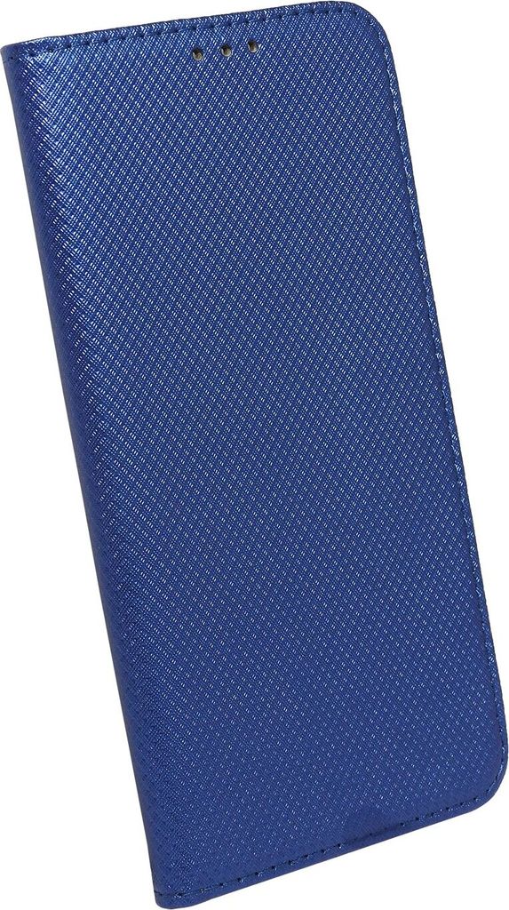Elegante Buch-Tasche Hülle Smart Magnet kompatibel mit MOTOROLA MOTO G31 Leder Optik Wallet Book-Style Cover Schale in Blau
