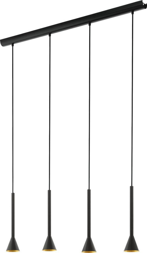 EGLO Pendelleuchte Cortaderas, 4 flammige Hängelampe Produktbild 