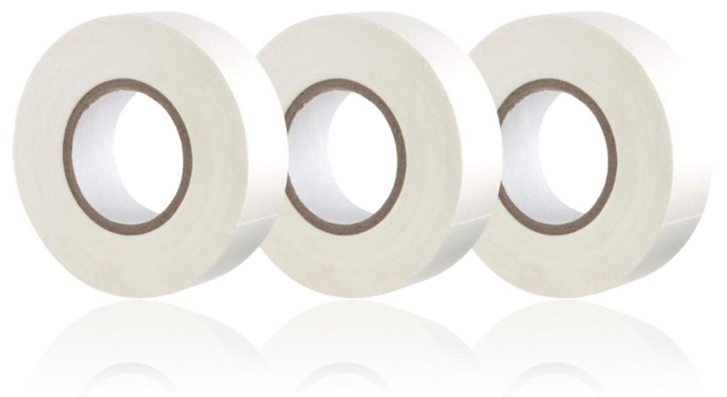 3 Stück weißes PVC-Isolierband – 1,5 cm