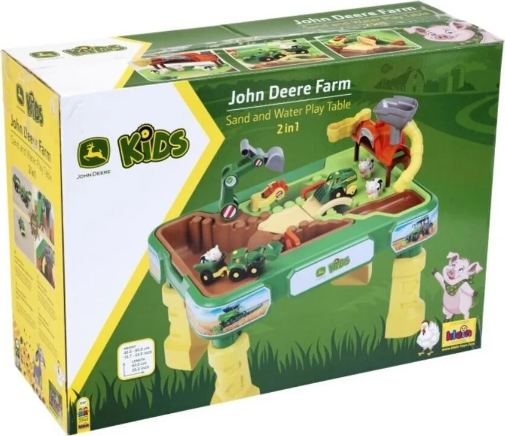 Table de jeu John Deere Farm 2-en-1 avec accessoires de ferme - 14