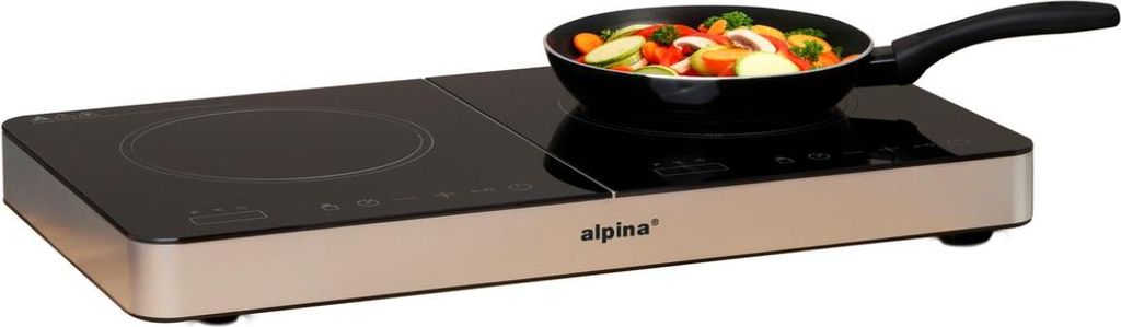 płyta indukcyjna alpina - 2 palniki - sterowanie dotykowe - Zdjęcie produktu 