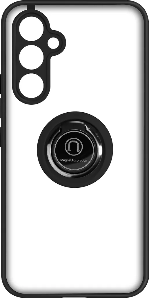 Custodia Samsung Galaxy A54 5G Nero con Anello: Protezione Ibrida