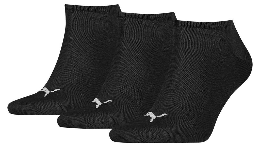 Puma Sneaker-Socken schwarz 3er-Pack Produktbild 