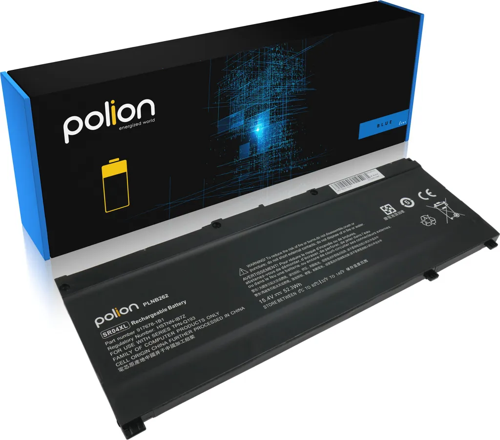 Batterie d'ordinateur portable HP Omen 15-CE 17-CB POLION 3400 mAh Noir