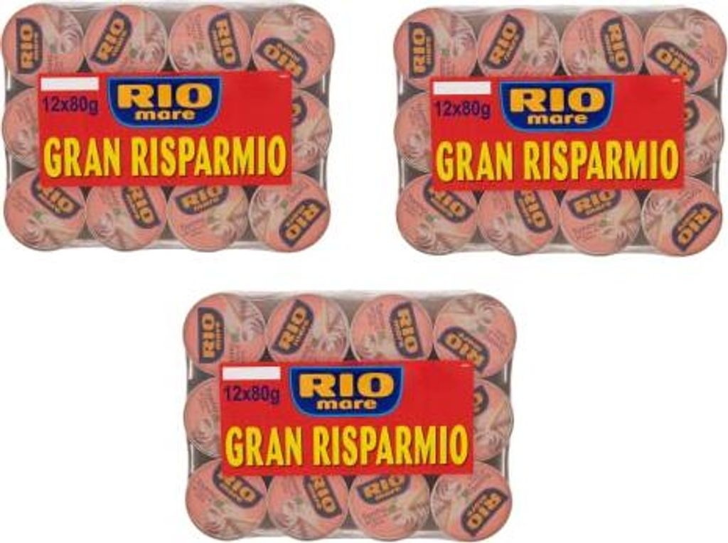 36x Rio Mare Tonno all'Olio di Oliva Thunfisch in Olivenöl Produktbild 